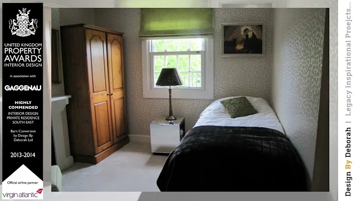 Bedroom with a touch of History Transformation