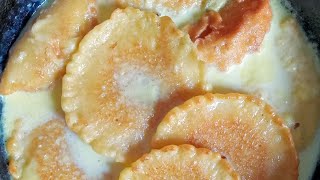 শীতের সন্ধ্যায় রসালো দুধ পিঠা। how to make a milk Pitha.