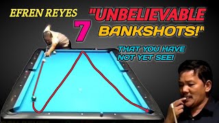 😊EFREN BATA REYES 7 TOP WORLD RECORD SHOTS! IN A MATCH!😳THAT MAYBE YOU NEVER SEEN YET!