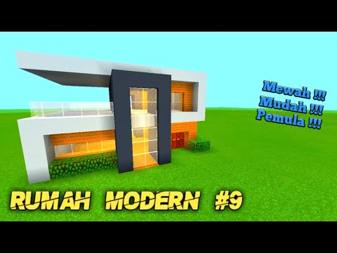 Gambar rumah minecraft sederhana tapi keren