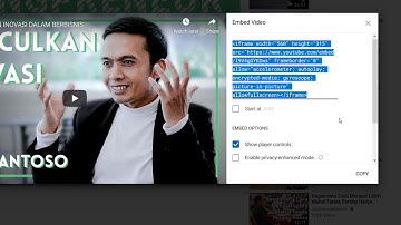 Sipejar Moodle 6: Tutorial Embed Video di Moodle Sipejar UM