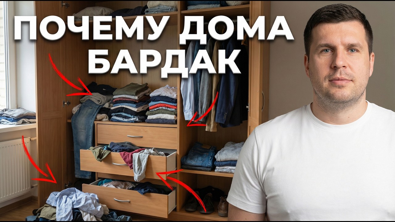 Вы делаете это каждый день и дом превращается в хаос. Как это исправить?