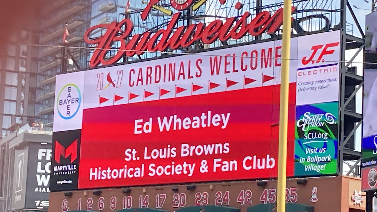 Pre-game Ceremony Recognizing the St. Louis Browns