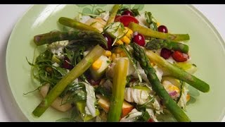 Салат Сюрприз со спаржей | 7 нот вегетарианской кухни Салат Сюрприз со спаржей | 7 нот вегетарианской кухни