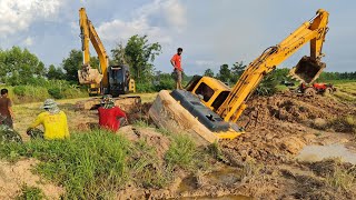 รถขุด SANY SY135C มาช่วยเต็มที่แล้ว Excavator