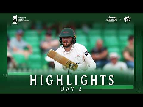 HIGHLIGHTS | Leicestershire vs Nottinghamshire | Day 3 | Rothesay County Championship