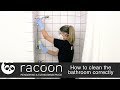 Racoon - How to clean the bathroom correctly