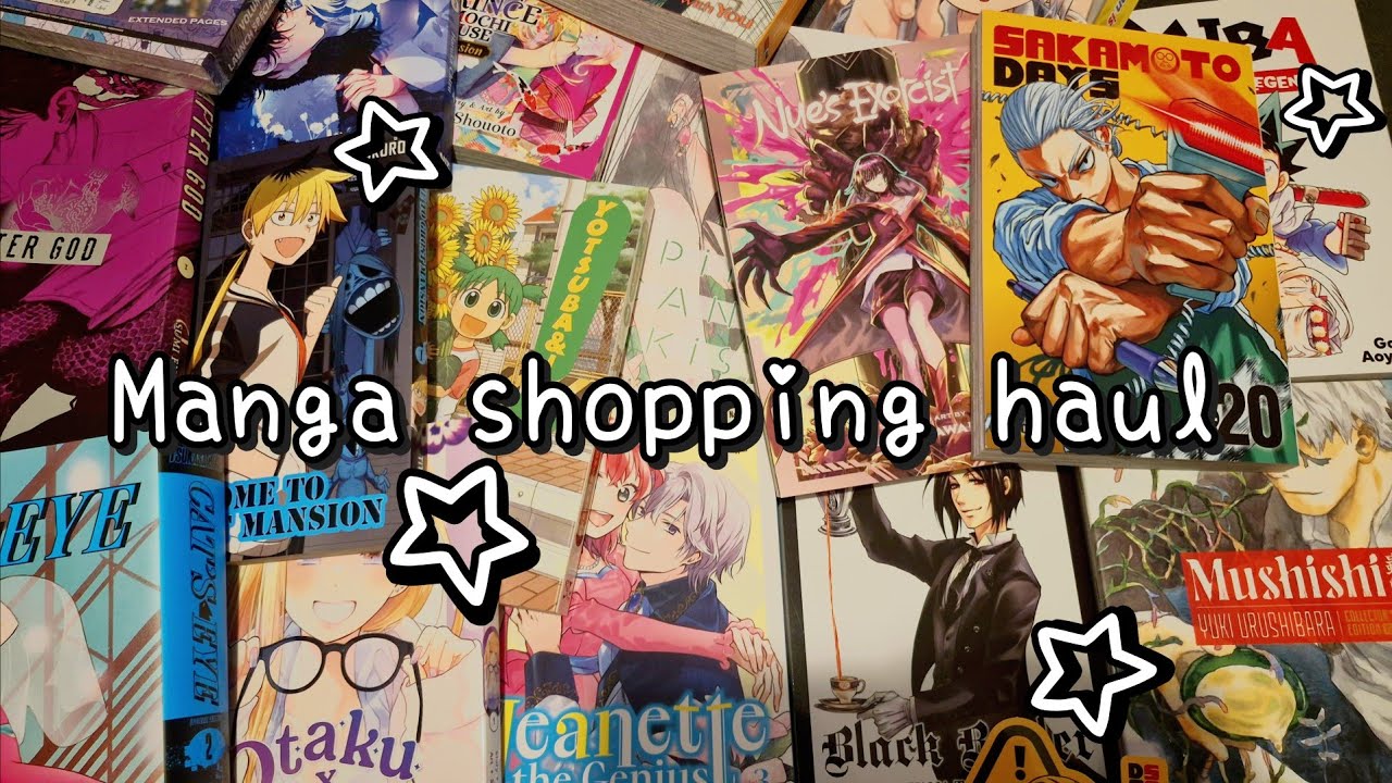 Mega manga shopping haul // £300 manga haul + ichibankuji wins