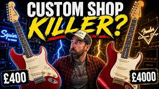 I Tried to Turn this Squier Into a Custom Shop Killer!