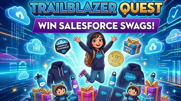 🔥 Free Salesforce Prize Box?! Hurry Up & Join the Quest! Free Swags & Goodies #salesforce
