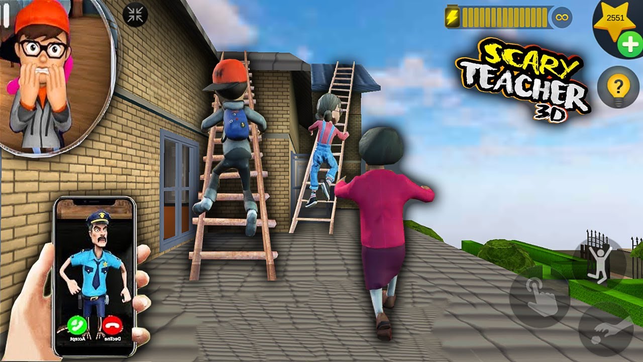 Scary Teacher 3D Troll Miss T Every Day New Chapter (android,ios
