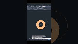 Make a Thick Circle #autocadtips #sabeercad #autocadtutorial #donutcommand #autocadtraining