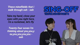 SING-OFF TIKTOK SONGS PART 8 (Lirik Lagu)   File IRC Musik vs Mirriam Eka