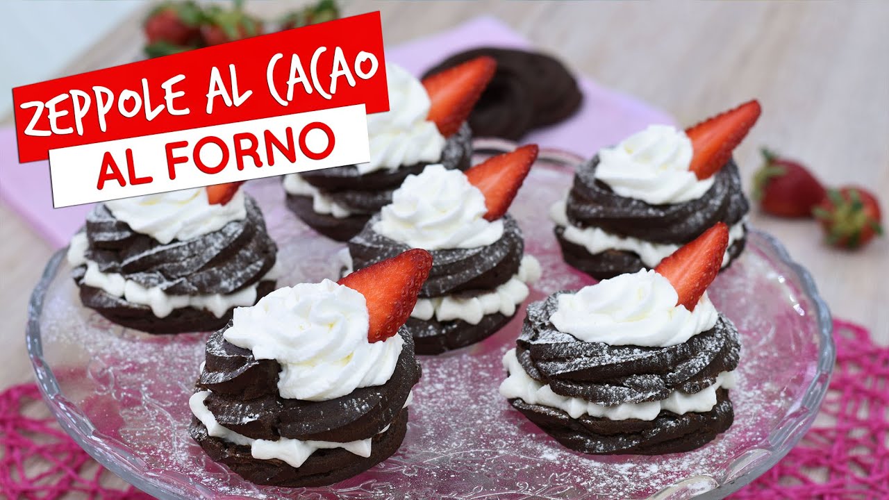 Zeppole al cacao al forno: ricetta facile per il 19 Marzo