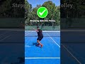 How To Move vs How Not To Move at the Net in 🎾