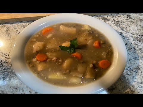 वीडियो: चावल और मीटबॉल के साथ हरी मटर का सूप कैसे बनाएं