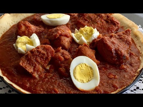 طريقة عمل الزقني الحبشي وعمل البهارات الخاصه فيه واكتشفو سر نجاح الوصفه  