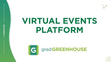 gradGREENHOUSE Virtual Event Platform Demo