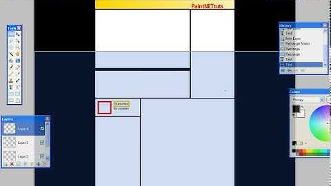 How to make a Pro Youtube Background part 2 (Paint.NET)