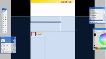 How to make a Pro Youtube Background part 2 (Paint.NET)