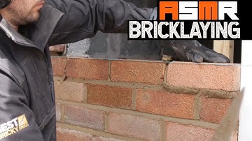 ASMR Bricklaying Watching Workmen & Relax