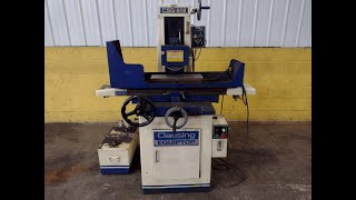 6 x 18 CLAUSING MODEL #CSG-618 HORIZONTAL SURFACE GRINDER, NEW 2001: STOCK 17149