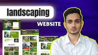 Create a FREE landscaping  Company Website in WordPress Easily