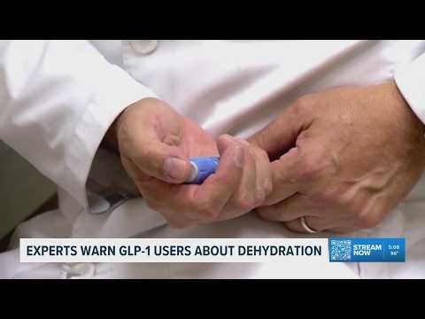 glp-1 dehydration Experts urge hydration for GLP-1 users as summer temperatures rise