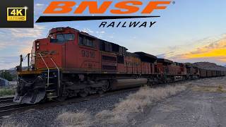 [4K] The last of BNSF's Valmy Coal Trains!