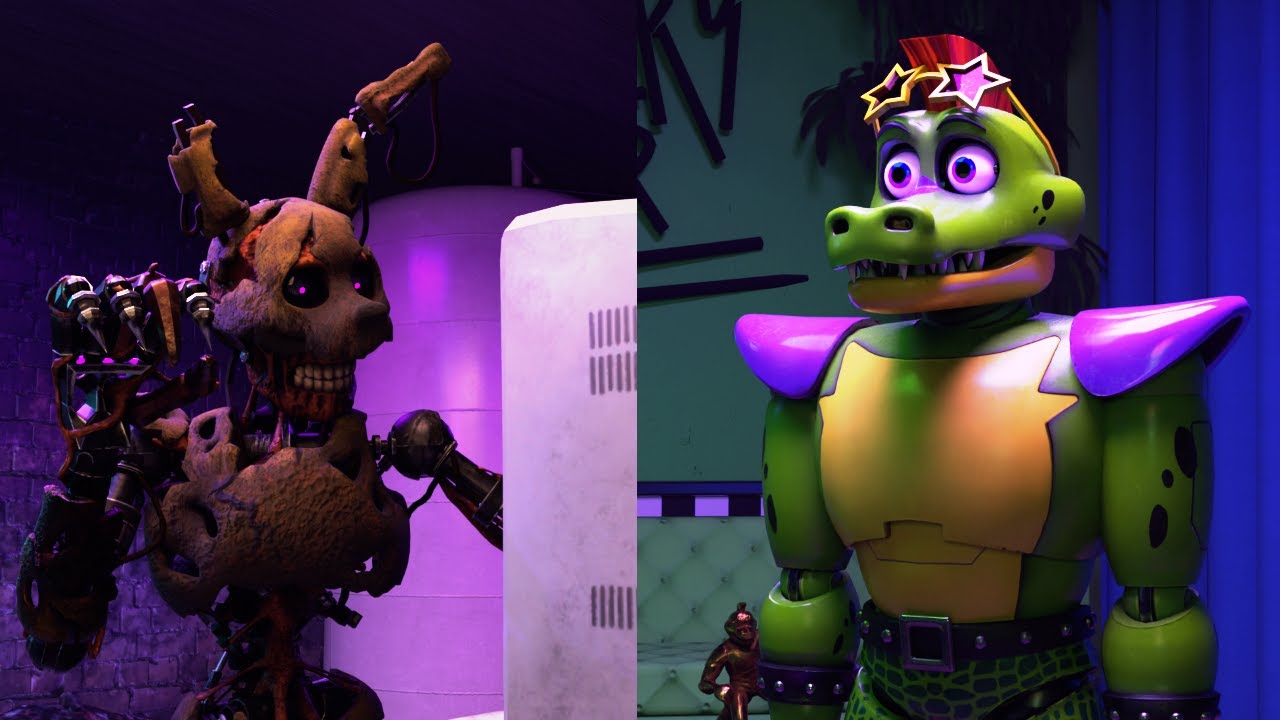 How Did Burntrap Control Montgomery Gator? [FNAF Security Breach/Blender]