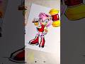 Amy Rose Drawing #sonic3 #fyp #art #drawing #sonic #sonicthehedgehog #amyrose
