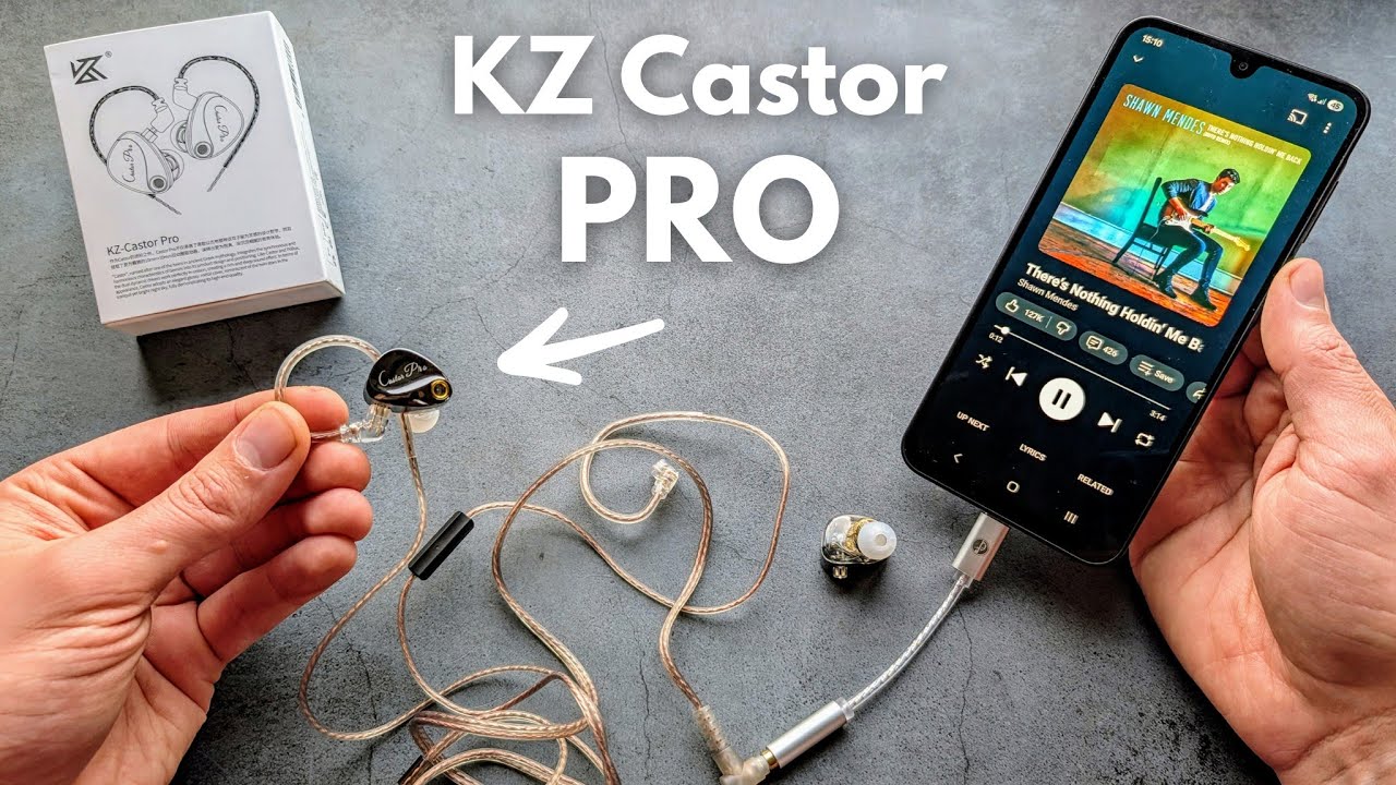 How to SETUP & Use - KZ Castor PRO - IEM Earphones - YouTube