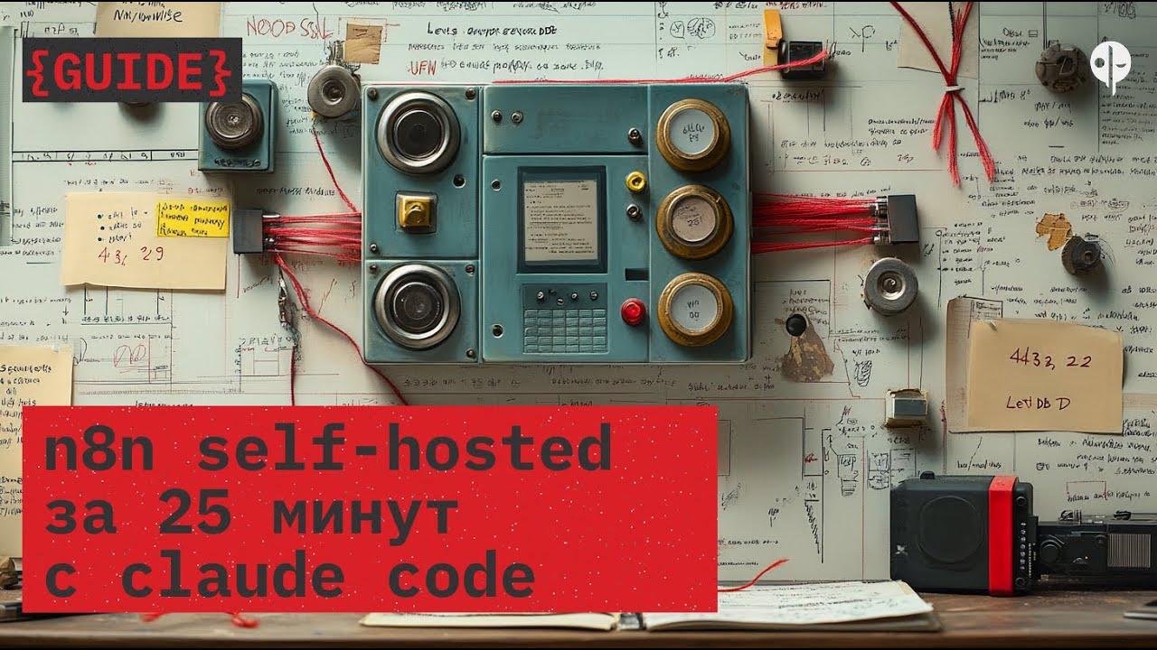 n8n self-hosted за 25 минут с claude code. Реальный эксперимент | AI Mindset