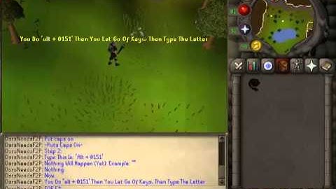 How to talk in caps on Oldschool Runescape [2016 working guide]