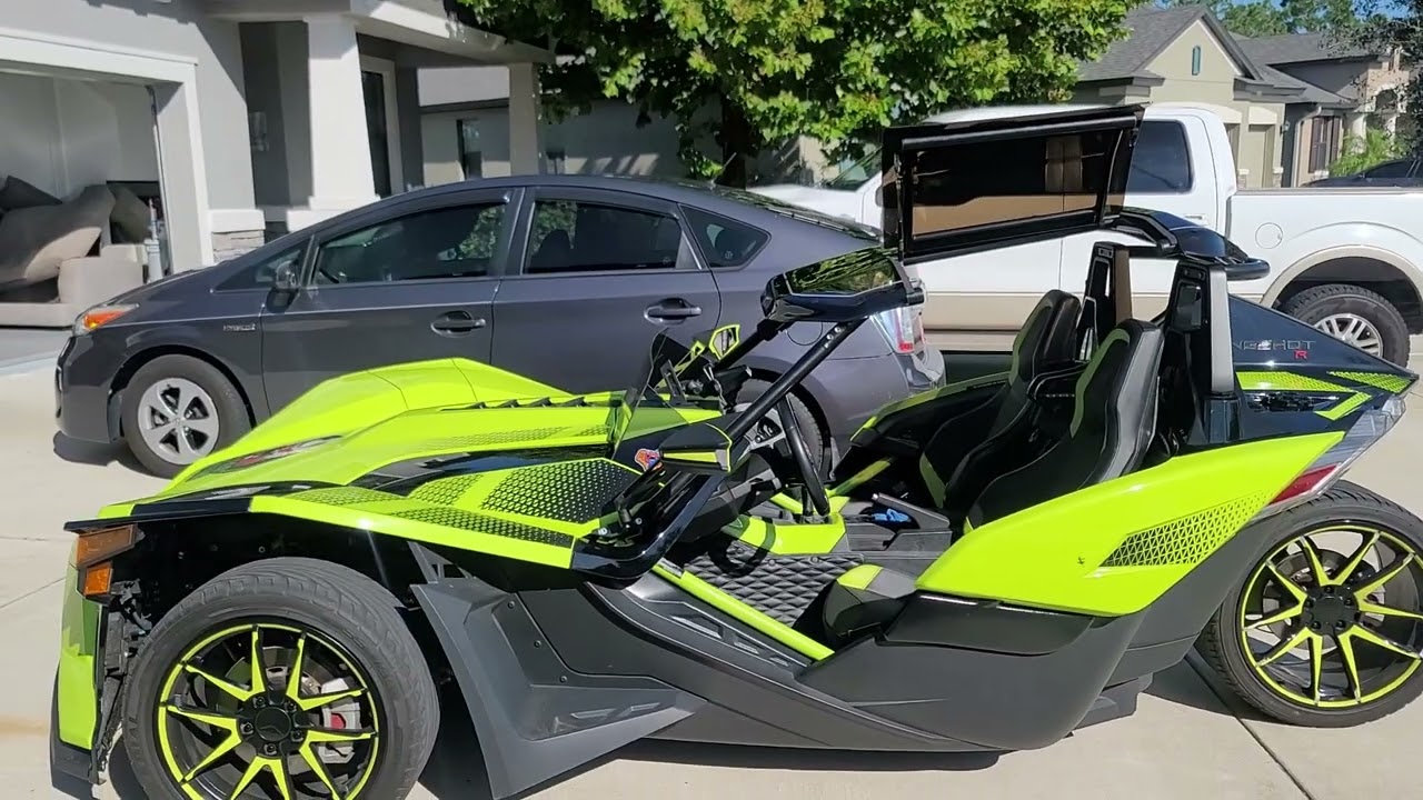 2021 Polaris Slingshot Twisted Dynamics Gull Wing Roof YouTube