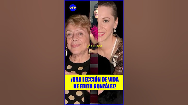 😢¡EDITH GONZÁLEZ Y SU IMPACTANTE CONFESIÓN!