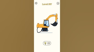 🧠DOP 1 : Draw One Part All Levels-317 gameplay Solution 👍 #shorts