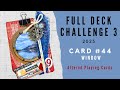 FULL DECK CHALLENGE 3 Card #44: Window | #fulldeckchallenge3 | Altered Playing Cards | #fdc3 ​