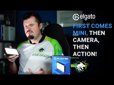 Video thumbnail: "This just dropped the STARS this Festive Season - Elgato Key Light Mini Review" — hands-on review by Evetech on YouTube