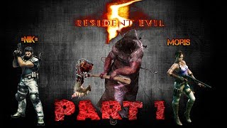 Let's Play - Resident Evil 5 Kooperacja - Part 1