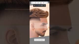 Autodesk hair editing|#shorts hair cut|Autodesk hair smooth editing|Autodesk hair colour editing screenshot 3