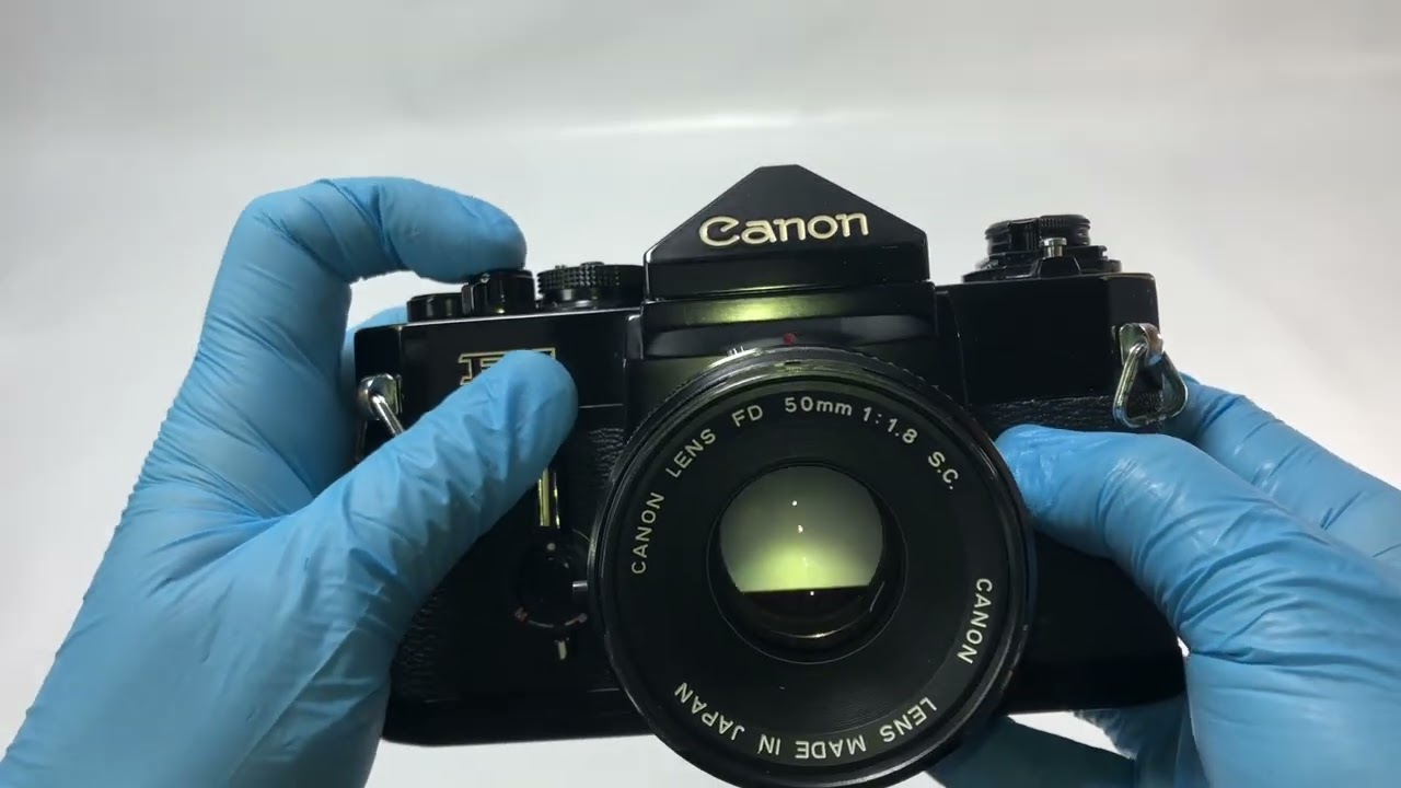 Canon 35mm Film Cameras Canon A-1 35mm Film Camera With FD 50mm F/1.4 Lens - MINT Condition From Japan (Black, Complete Set) Canon Fd 50mm F1.4 Lens Mint