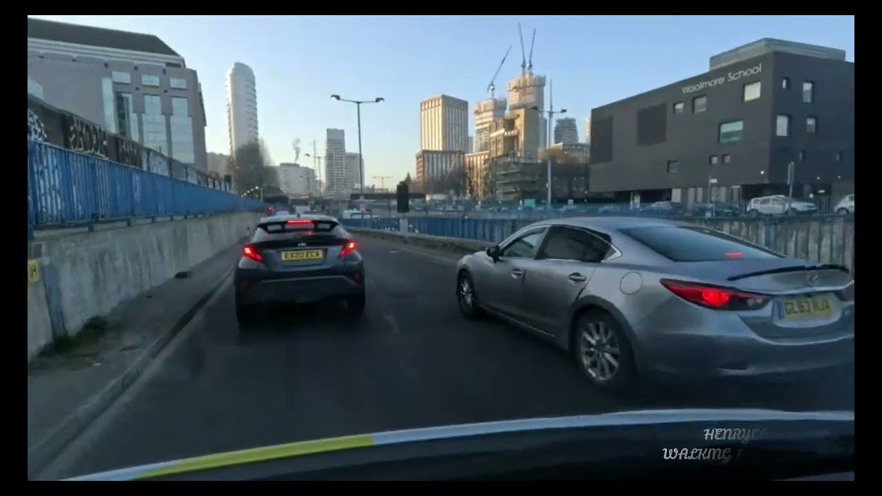 What Happens When you Driving From Plaistow to Sidcup Greater London!¬- 4K
