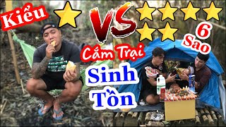 TXTV - Thánh Xàm Thử Thách Cắm Trại Sinh Tồn 1 sao với 6 sao thường dân với đại gia cực hài