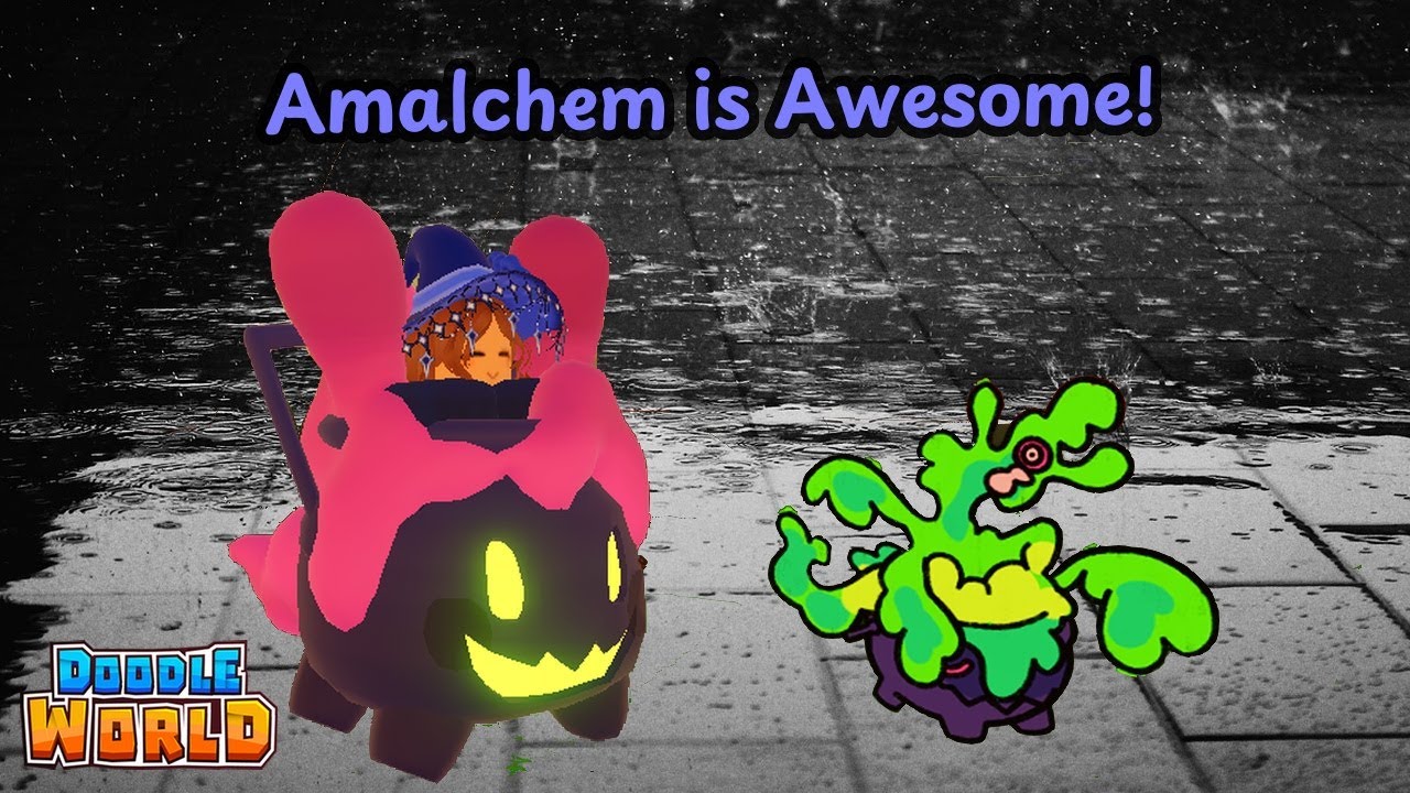 Witch's Rainy Season (Rain Team with Amalchem) 【Doodle World PvP】