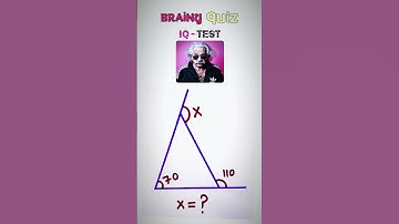 Can You Solve Triangle✍️❓#math Simple