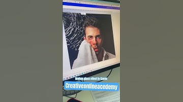 #shorts Broken glass effects in #canva #canvatutorial #canvatipsandtricks #canvatutorial2023