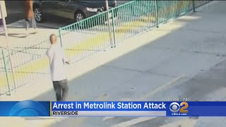 Police Arrest Suspect In Riverside Metrolink Stabbing
