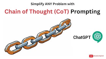Simplify ANY Problem with Chain of Thought Prompting in ChatGPT