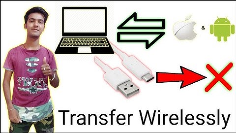 How to transfer files wirelessly | Pc to mobile file transfer via Wi-Fi software FTP Server